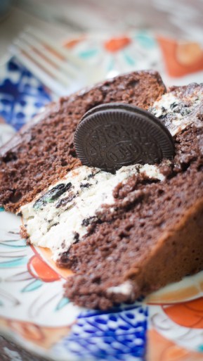 Devil's Food Oreo Cake