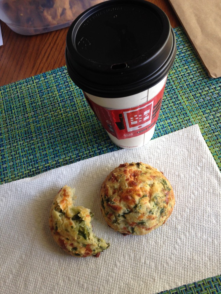 spinach scone