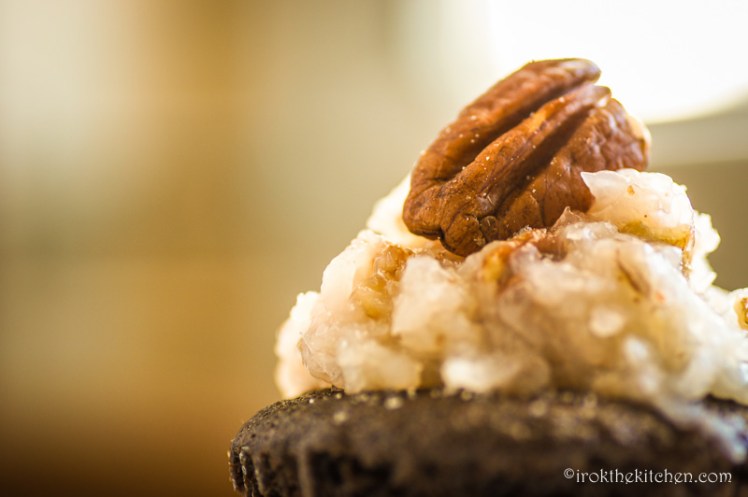 German Chocolate Cupcakes (Vegan)-6