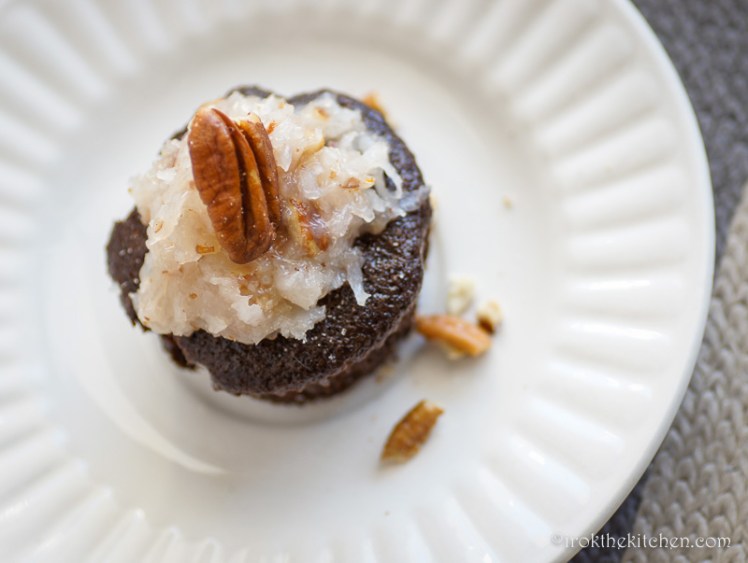 German Chocolate Cupcakes (Vegan)-8