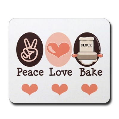 peace_love_bake_bakers_baking_mousepad