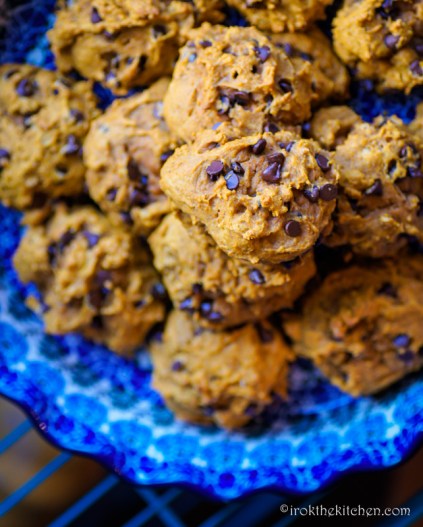 Pumpkin Chocolate Chip Cookies-11