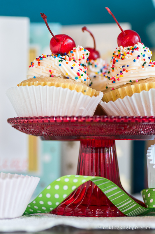Banana Split Cupcakes-40