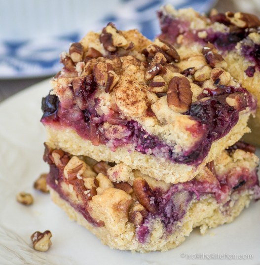 Berry Rhubarb Crumble Bars-9