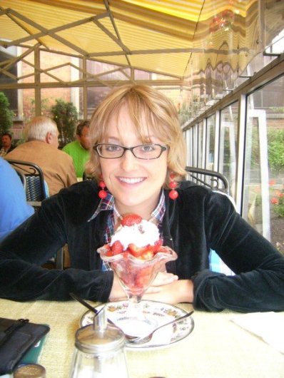 Danish strawberries and cream